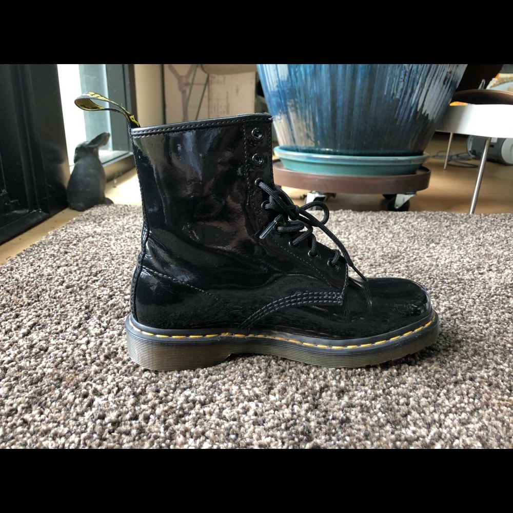 Dr Martens Women's 1460 Patent Leather Boots